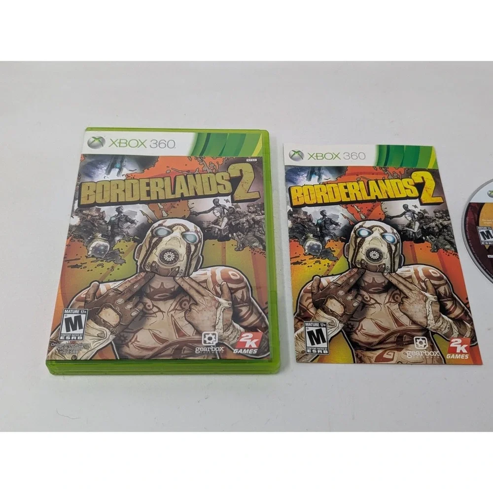 Borderlands 2 Xbox‎ 360 Complete CIB Video Game